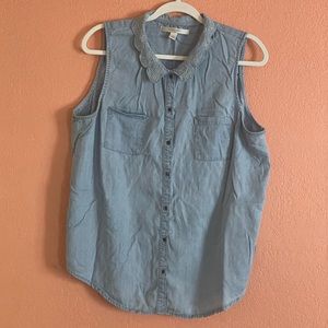 Lauren Conrad Button Up Shirt size XL